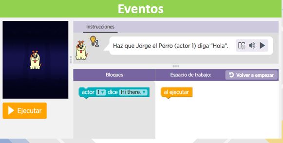 1º Etapa - Lección 13: Eventos- CODE - Curso C Imagen portada