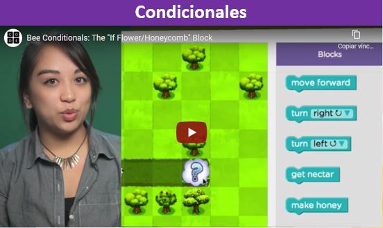 4º Etapa - Lección 11, 12 y 13: Condicionales - CODE - Curso D Imagen portada