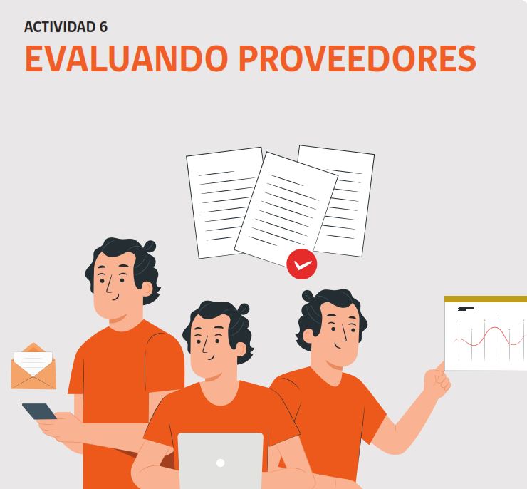 Actividad N°6: Evaluando proveedores Imagen portada