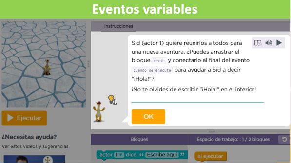 1º Etapa - Lección 13, 16 y 17: Variables - CODE - Curso F Imagen portada