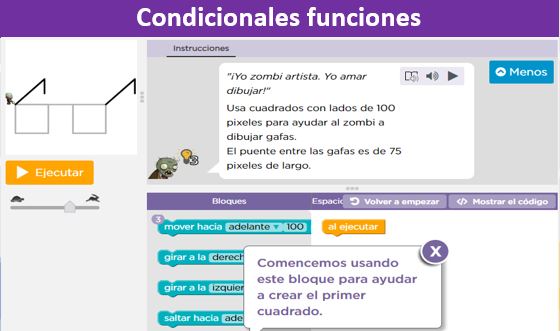4º Etapa - Lección 22, 23 y 24: Condicionales funcionales - CODE - Curso F (alineadas curricularmente) Imagen portada