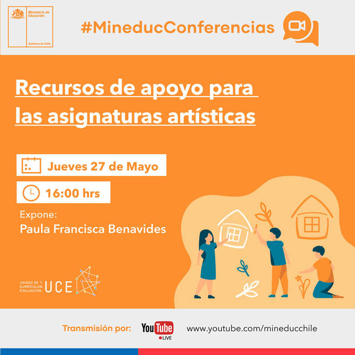 Conferencia: Recursos pedagógicos para la asignatura de Artes Imagen portada