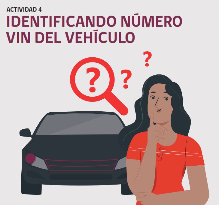 Actividad N°4: Identificando el número Vin del vehículo Imagen portada
