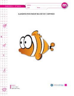 Elementos para recortar, contar y comparar Imagen portada