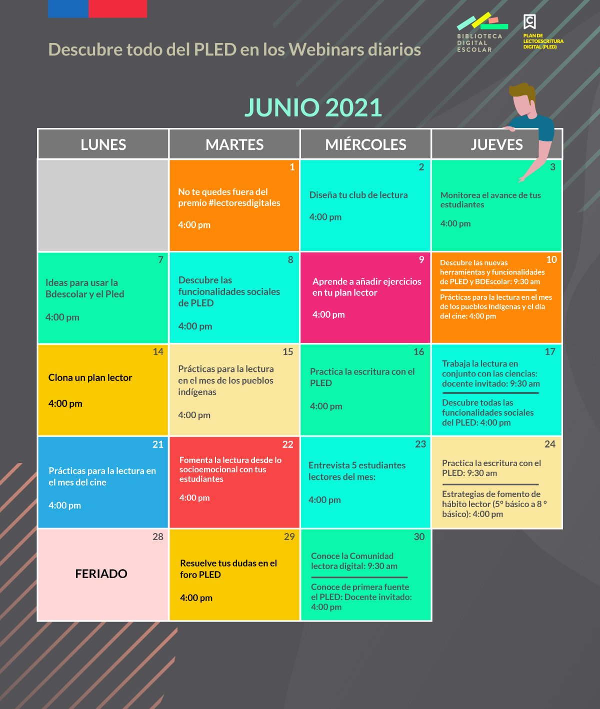 Calendario de webinars Calendario de webinars