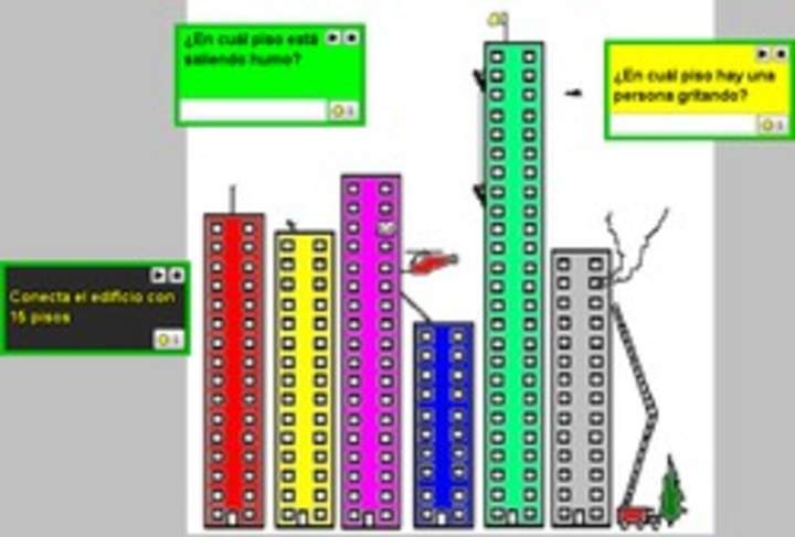Cuenta pisos edificio y escribe números simbólicamente (II) Imagen portada