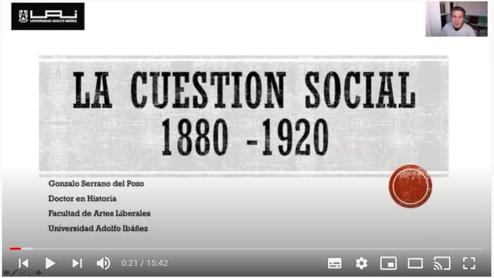 La Cuestión social en Chile (1880-1920) Imagen portada