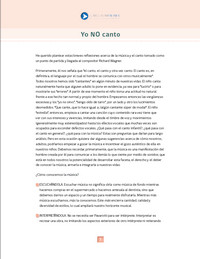 Yo No canto Imagen portada