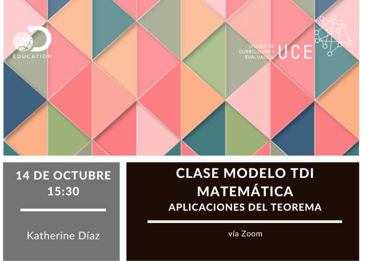 Clase modelo matemática: Aplicaciones del Teorema Imagen portada