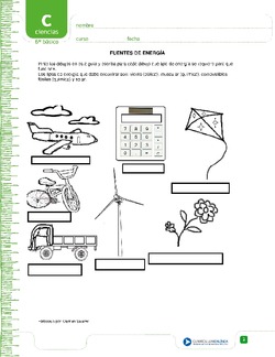 Fuentes de energía Imagen portada
