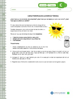 Características de la energía térmica Imagen portada