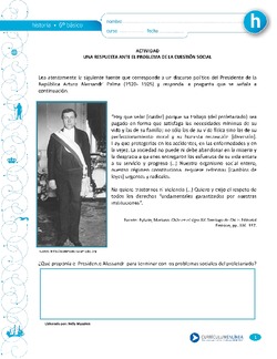 Una respuesta ante el problema de la cuestión social Imagen portada