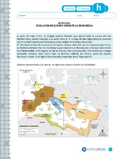 Evolución de Europa durante la Edad Media Imagen portada
