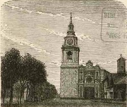 Iglesia de San Francisco en 1872 Imagen portada