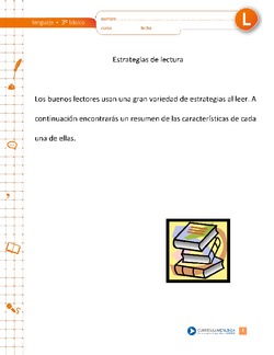Estrategias de lectura Imagen portada