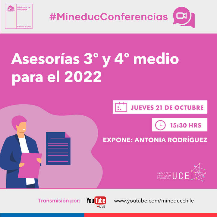 Asesorías 3° y 4° medio para el 2022 Imagen portada