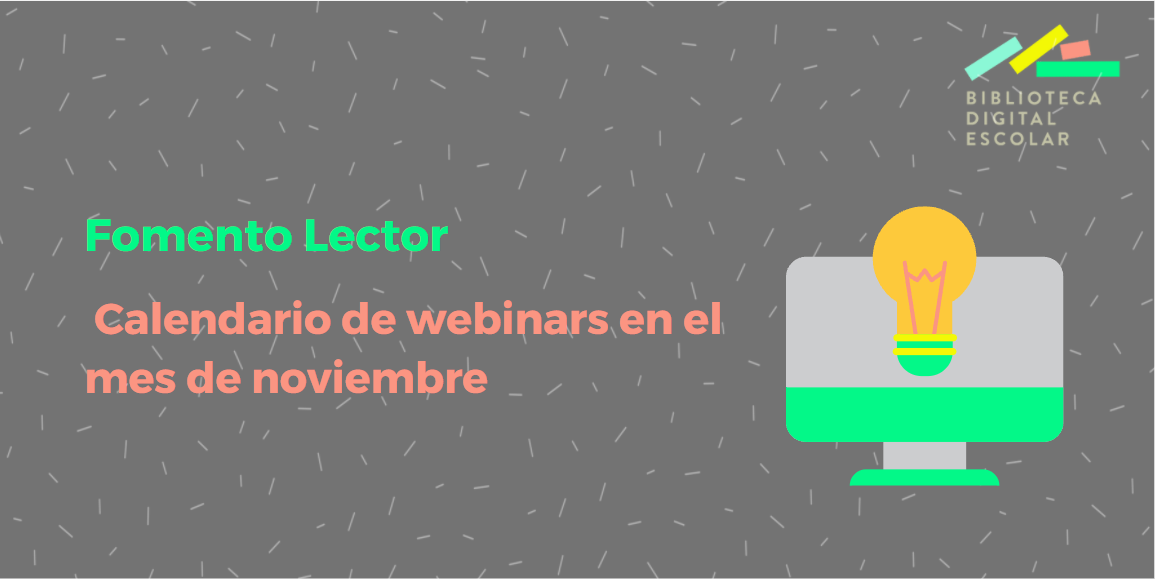 Calendario de webinars en el mes de noviembre