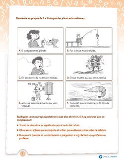 Interpretar refranes Imagen portada