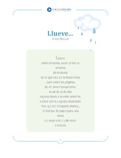 Llueve Imagen portada