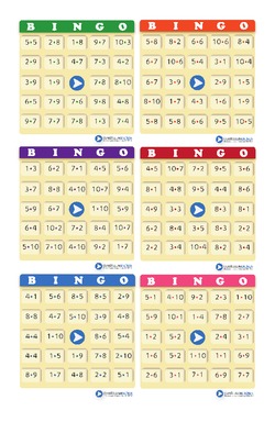 Bingo usando multiplicaciones (VIII) Imagen portada