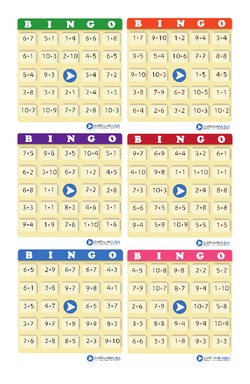 Bingo usando multiplicaciones (XII) Imagen portada
