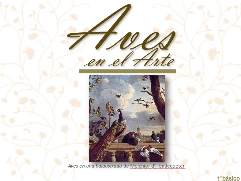 Las aves en el arte Imagen portada