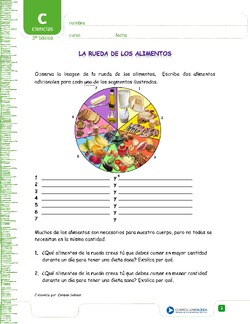La rueda de los alimentos Imagen portada