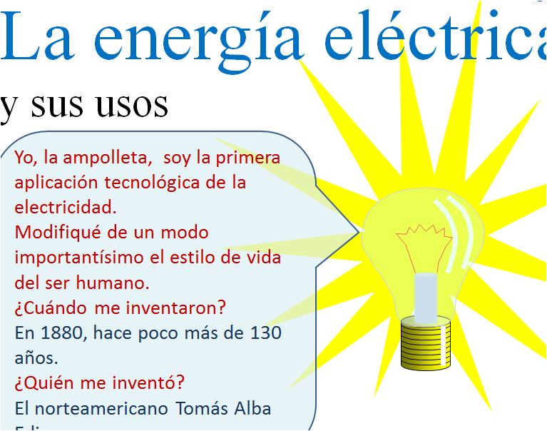 Energía eléctrica Imagen portada