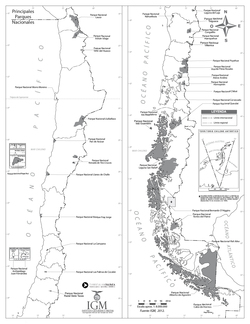 Mapa Parques Nacionales Imagen portada