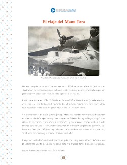 El viaje del Manu Tara Imagen portada