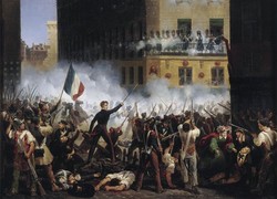 Combate de la calle de Rohan: Revolución 1830 Imagen portada