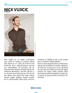 Nick Vujicic Imagen portada