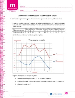 Construcción de gráficos de líneas Imagen portada