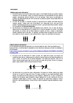 Actividades sugeridas Unidad 3 Imagen portada