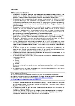 Actividades sugeridas Unidad 3 Imagen portada