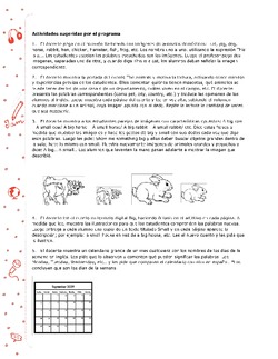 Actividades sugeridas Unidad 3 Imagen portada
