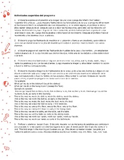 Actividades sugeridas Unidad 3 Imagen portada