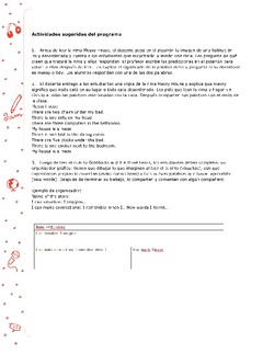 Actividades sugeridas Unidad 3 Imagen portada