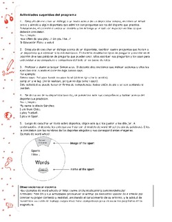 Actividades sugeridas Unidad 3 Imagen portada