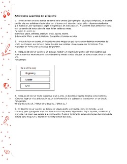 Actividades sugeridas Unidad 3 Imagen portada