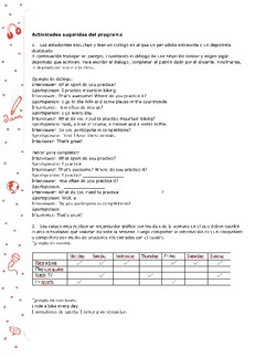 Actividades sugeridas Unidad 3 Imagen portada