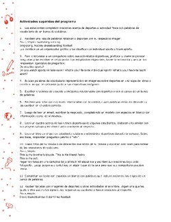 Actividades sugeridas Unidad 3 Imagen portada