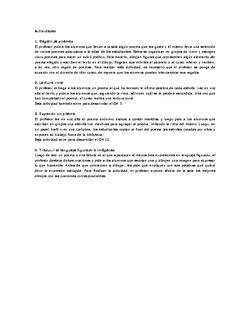 Actividades sugeridas Unidad 3 Imagen portada