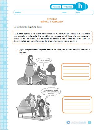Empatía y tolerancia Imagen portada