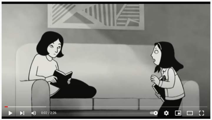 Youtube: Persépolis (fragmento) Imagen portada