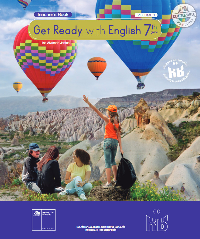 Inglés (Propuesta) 7° Básico, RB, Teacher´s Guide Volumen 1 Imagen portada