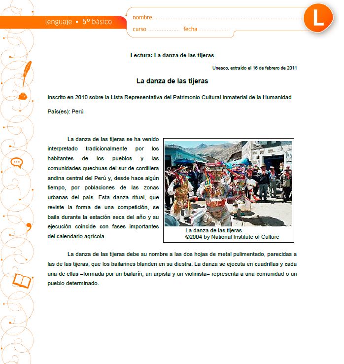La danza de las tijeras Imagen portada