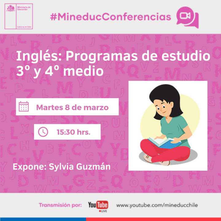 Conferencia: Inglés: Programas de Estudio 3º y 4º medio Imagen portada