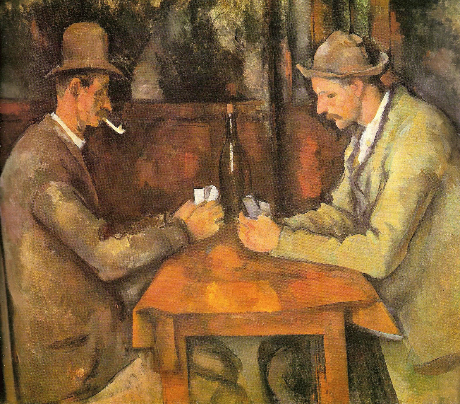 Paul Cézanne Jugadores de cartas Imagen portada