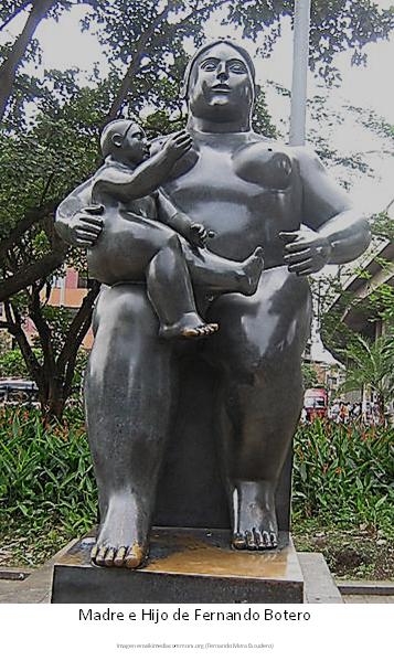 Madre e Hijo de Fernando Botero Imagen portada